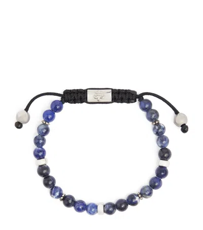 Nialaya Jewelry Beaded Dumortierite Bracelet In Blue