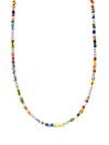 Nialaya Jewelry Beaded Necklace In Blue
