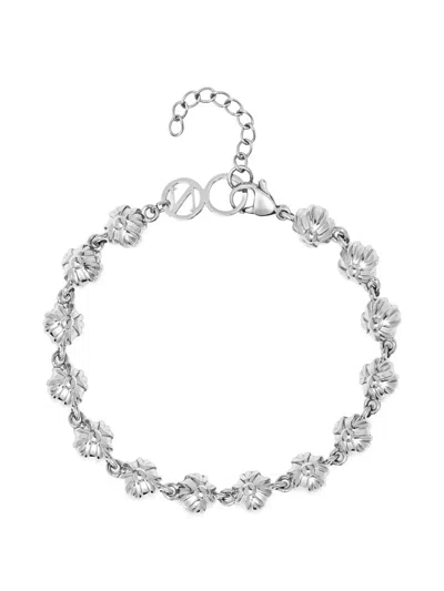 Nialaya Jewelry Bloom Bracelet In Silver