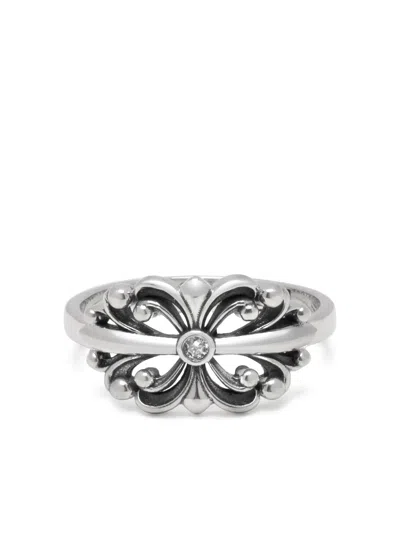 Nialaya Jewelry Bloom Ring In Silver