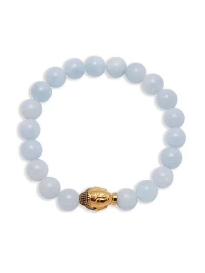 Nialaya Jewelry Buddha Bracelet In Blue