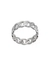 Nialaya Jewelry Chain-link Band Ring In Silber