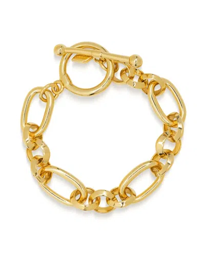 Nialaya Jewelry Chunky T-bar Cable-chain Bracelet In Gold