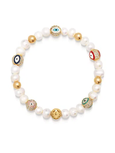 Nialaya Jewelry Evil Eye Bracelet In Multi