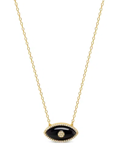 Nialaya Jewelry Evil Eye Pendant Necklace In 金色