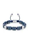 Nialaya Jewelry Flatbead Bracelet In Blue