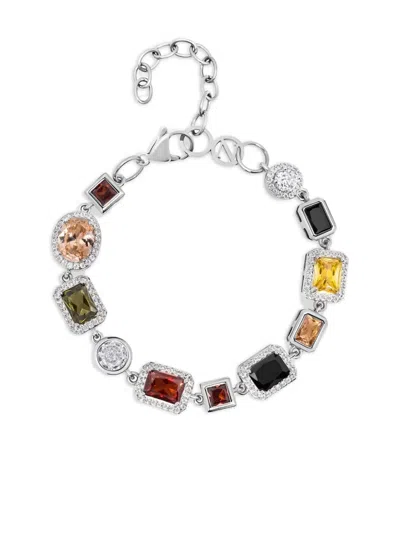 Nialaya Jewelry Gemstone Bracelet In Metallic
