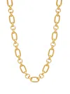 Nialaya Jewelry Gold-plated Cable-link Necklace In Gold