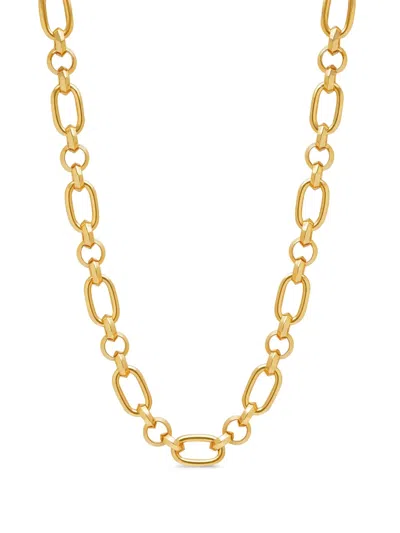 Nialaya Jewelry Gold-plated Cable-link Necklace