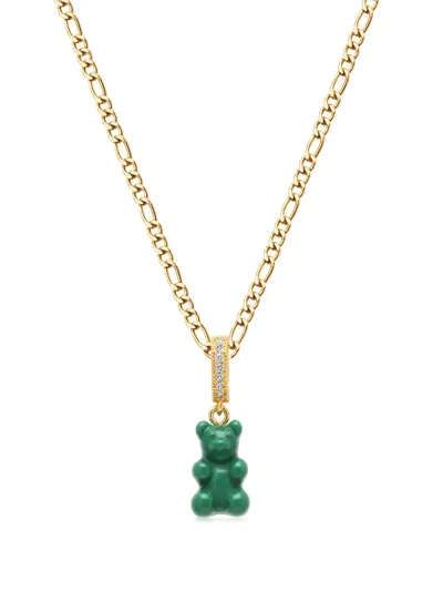 Nialaya Jewelry Gummy Bear Pendant Necklace In 金色