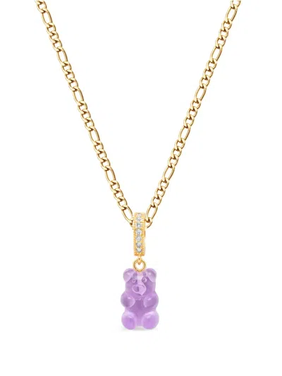 Nialaya Jewelry Gummy Bear Pendant Necklace In 金色