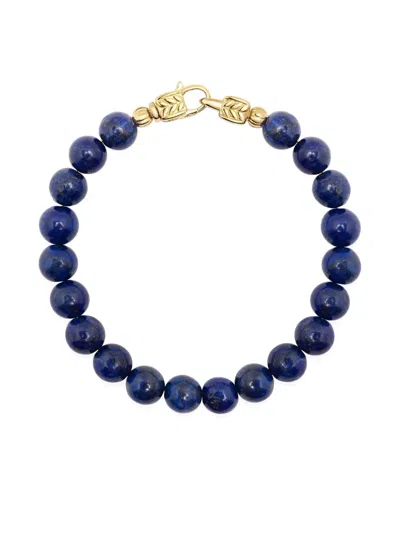 Nialaya Jewelry Healing Dumortierite Bracelet In Blue