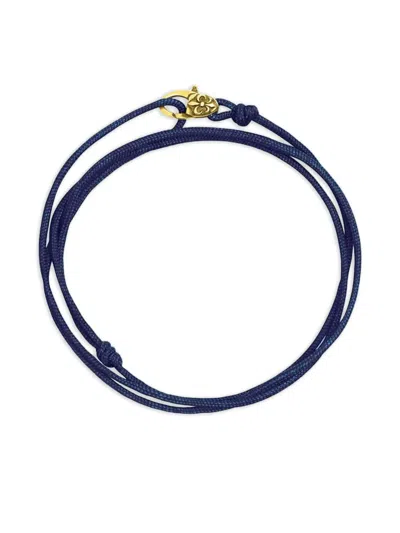 Nialaya Jewelry Knotted-detail Bracelet In Blue