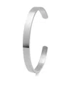 Nialaya Jewelry Logo-engraved Bracelet In Silver