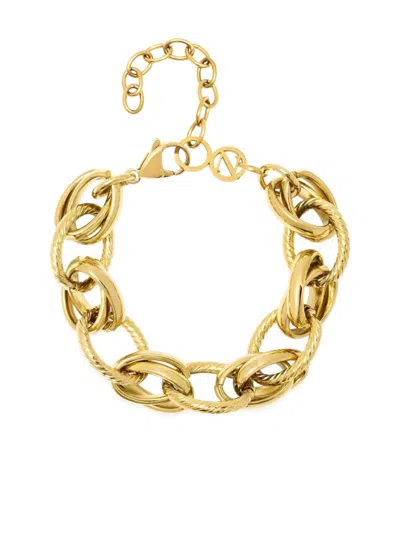 Nialaya Jewelry Mixed-link Bracelet In Gold