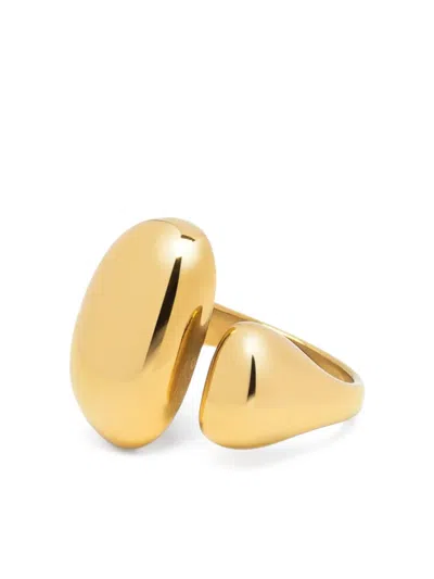 Nialaya Jewelry Oval-shaped Ring In Gold