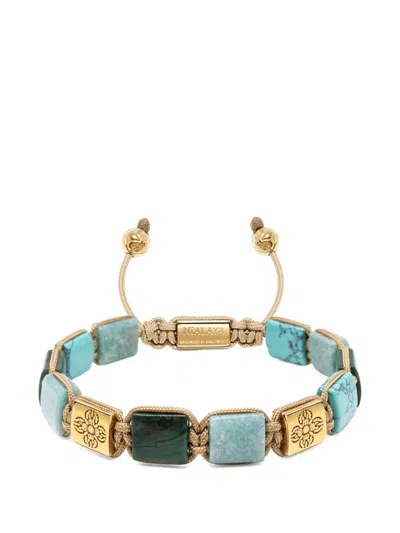 Nialaya Jewelry Pacific Dorje Flatbead Bracelet In Multi