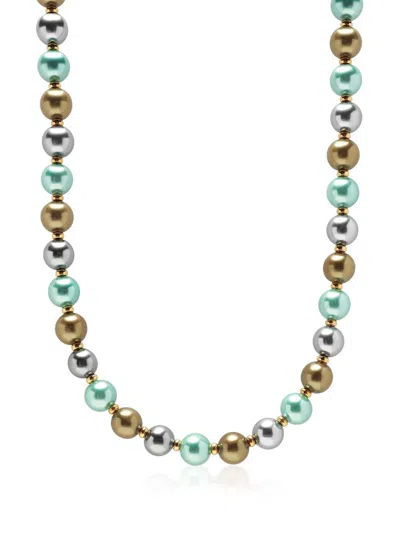 Nialaya Jewelry Pearl Necklace In 金色