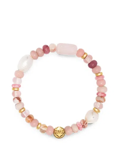 Nialaya Jewelry 펄 장식 브레이슬릿 In White
