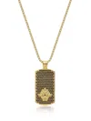 Nialaya Jewelry Pendant Chain Necklace In Gold