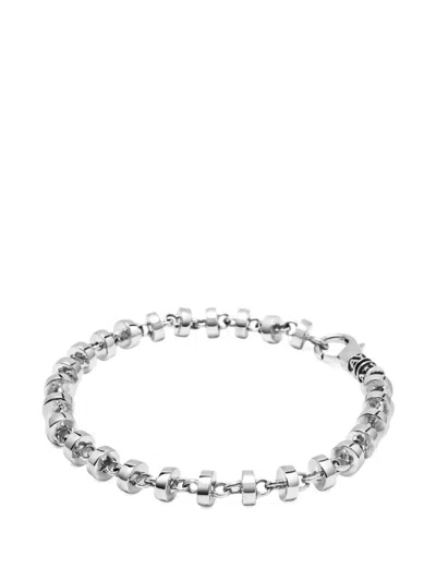 Nialaya Jewelry Round Link Bracelet In Silver