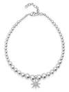 Nialaya Jewelry Star-pendant Necklace In 银色