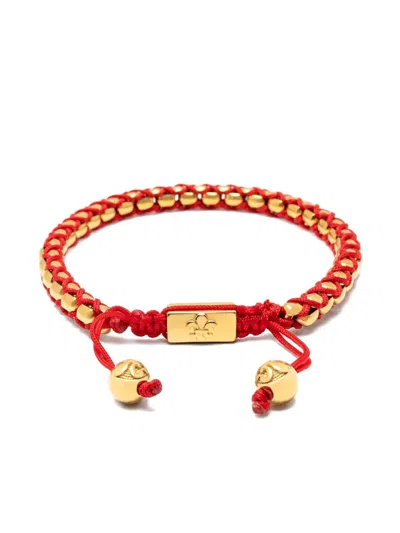 Nialaya Jewelry String Box-chain Bracelet In Red