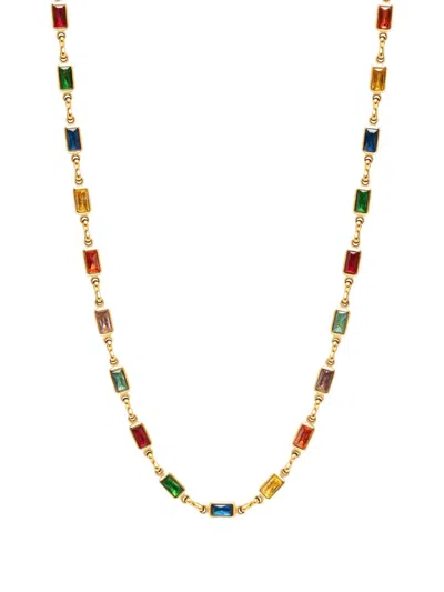 Nialaya Jewelry Tennis Necklace In 金色