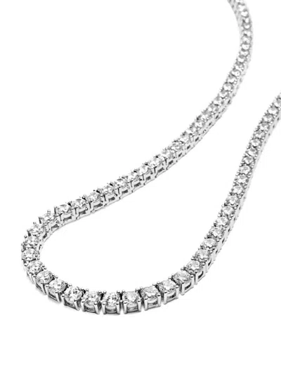 Nialaya Jewelry Tennis Necklace In Metallic