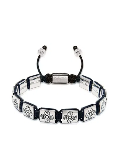 Nialaya Jewelry The Dorje Flatbead Bracelet In Silver