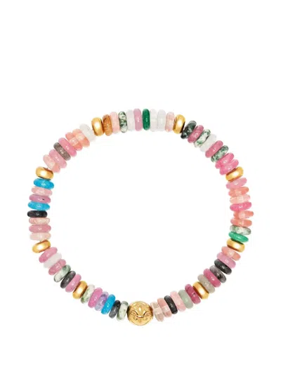 Nialaya Jewelry Tourmaline Beaded Bracelet In Multi