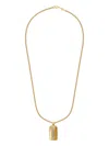 Nialaya Jewelry Trinity-pendant Necklace In Gold