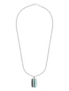 Nialaya Jewelry Trinity-pendant Necklace In Metallic