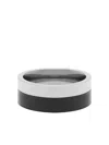 Nialaya Jewelry Two-tone Band Ring In Silver