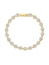 Nialaya Jewelry Zirconia-embellishment Bracelet In Gold