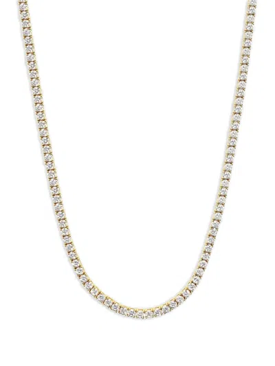 Nialaya Jewelry Zirconia-embellishment Necklace In Metallic