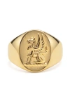 Nialaya Lion Crest Ring