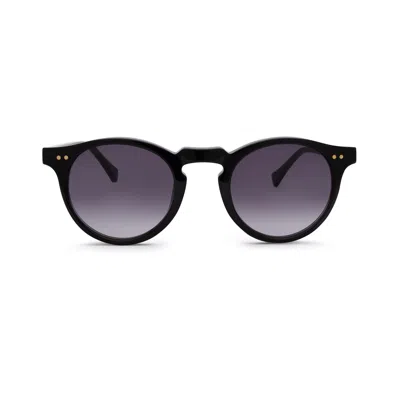 Nialaya Men's Black / Grey Malibu Sunglasses - Black On Grey Gradient In Black/grey