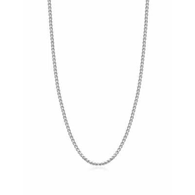 Nialaya Men's Silver Chain In Metallic