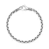 Nialaya Men's Sterling Silver Round Link Chain Bracelet In Silver