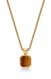 Nialaya Square Pendant Necklace