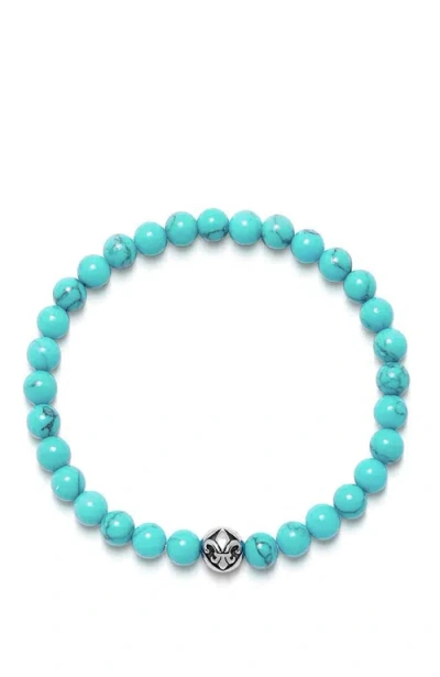 Nialaya Turquoise Wristband Bracelet