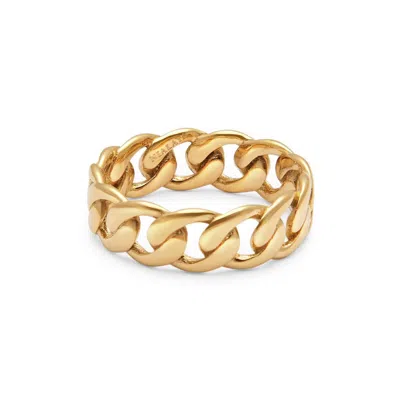 Nialaya Women's Chain Ring In Gold