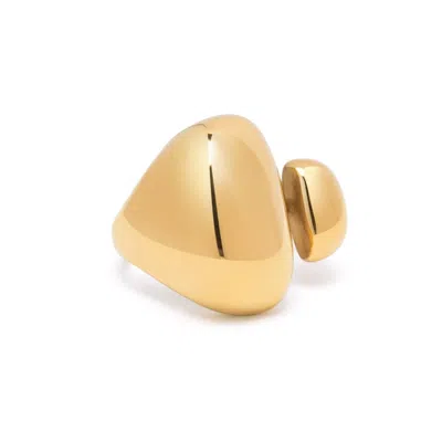 Nialaya Women's Chunky Cuff Ring In Gold