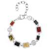 Nialaya Women's Gem Bracelet In Silver In Silver