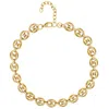 Nialaya Women's Gold Mariner Link Choker In Gold