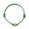 Nialaya Women's Green Evil Eye String Bracelet In Green
