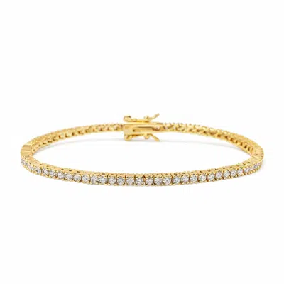 Nialaya Women's Mini Tennis Bracelet In Gold