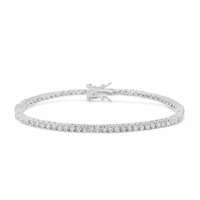 Nialaya Women's Mini Tennis Bracelet In Silver