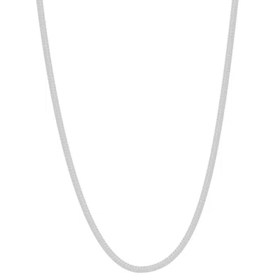 Nialaya Women's Snake Chain Necklace In Silver